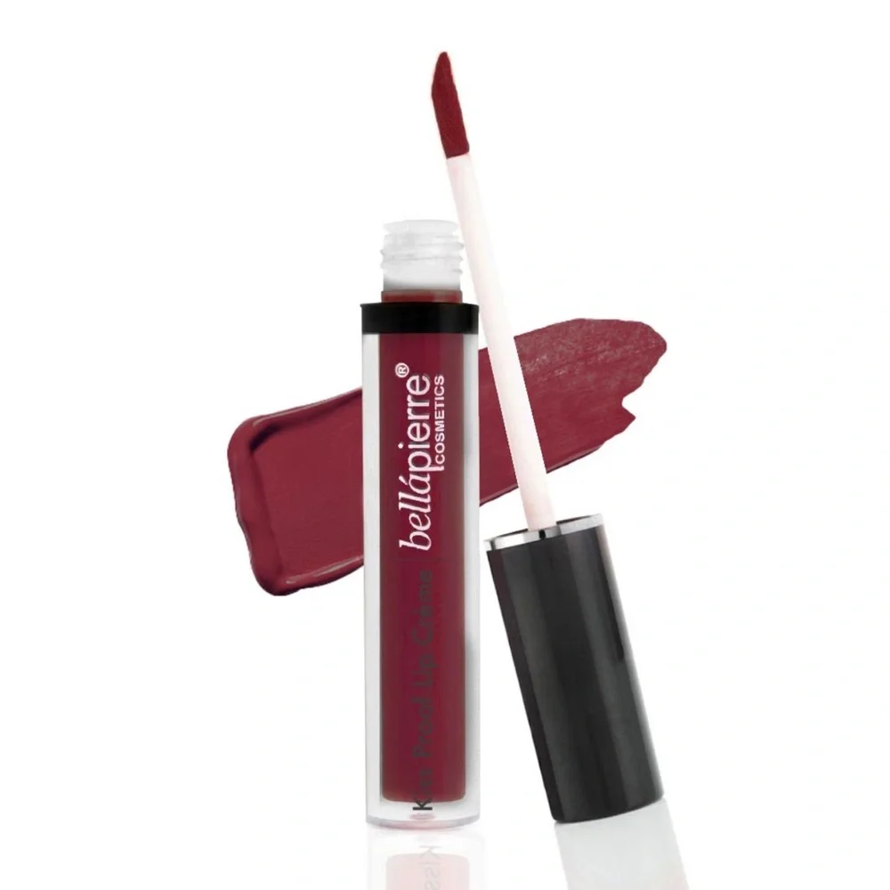 bellapierre Kiss Proof Lip Creme-40's Red  NIB